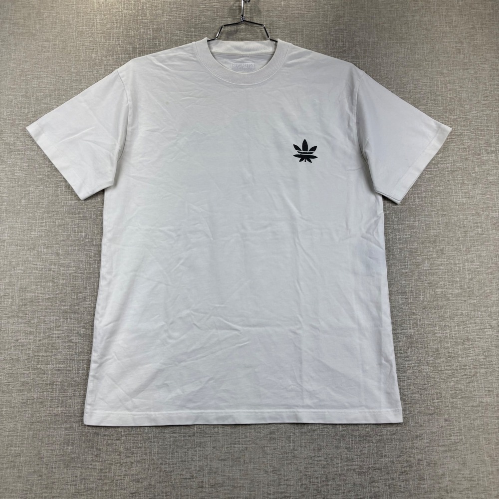 Vetements Mens White Graphic Logo T-Shirt SS20 Oversized Tee